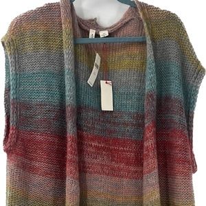 Moth Multicolor Knit Cardigan